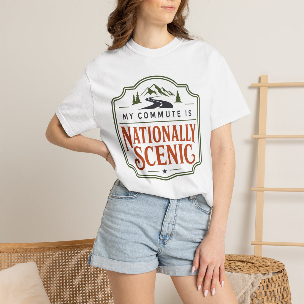 My Commute Is Nationally Scenic - T-Shirt