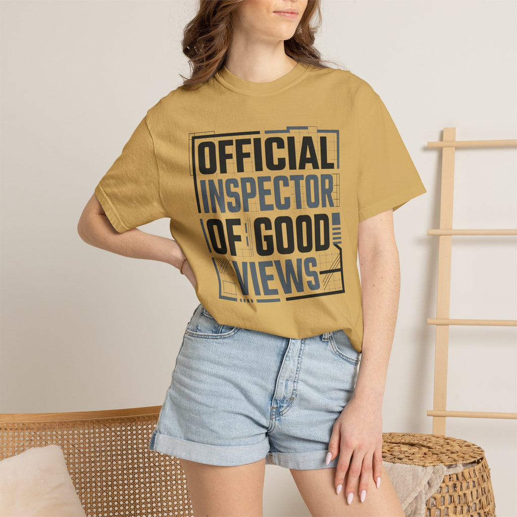 Official Inspector Of Good Views - T-Shirt