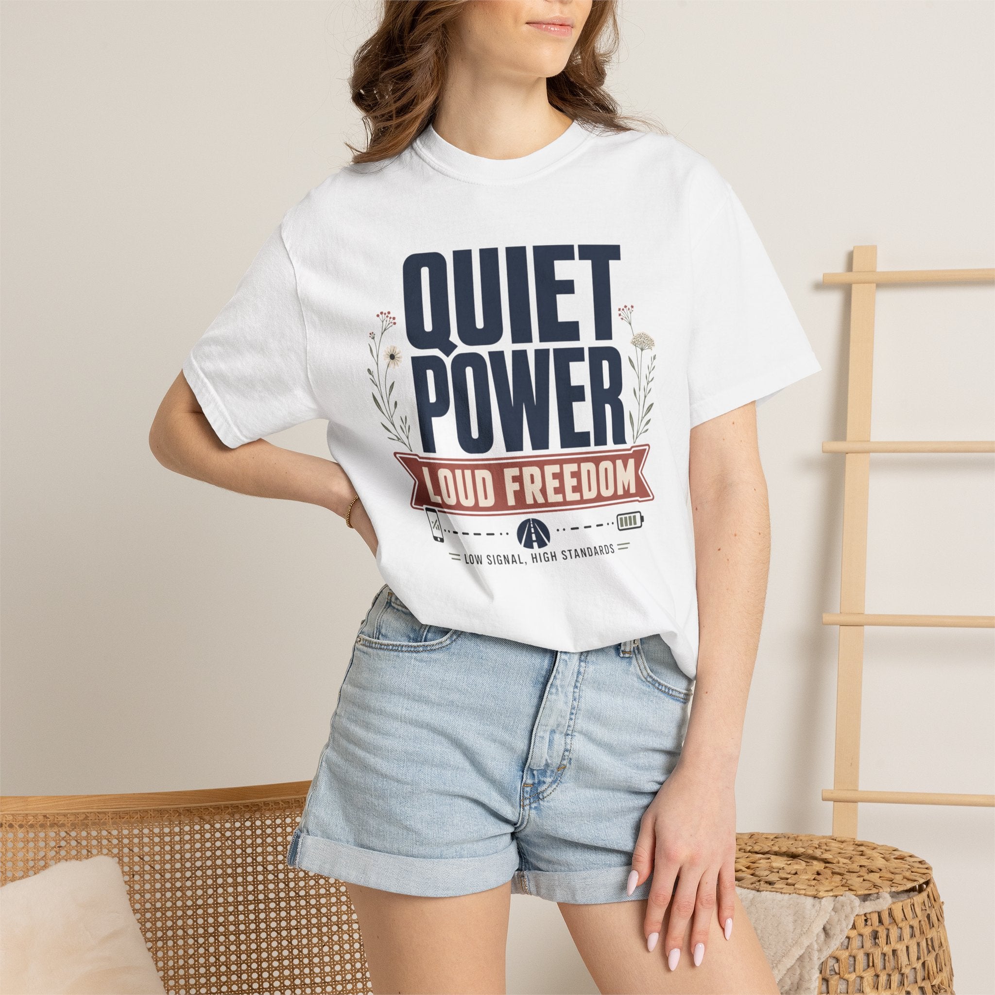 Quiet Power Loud Freedom - T-Shirt