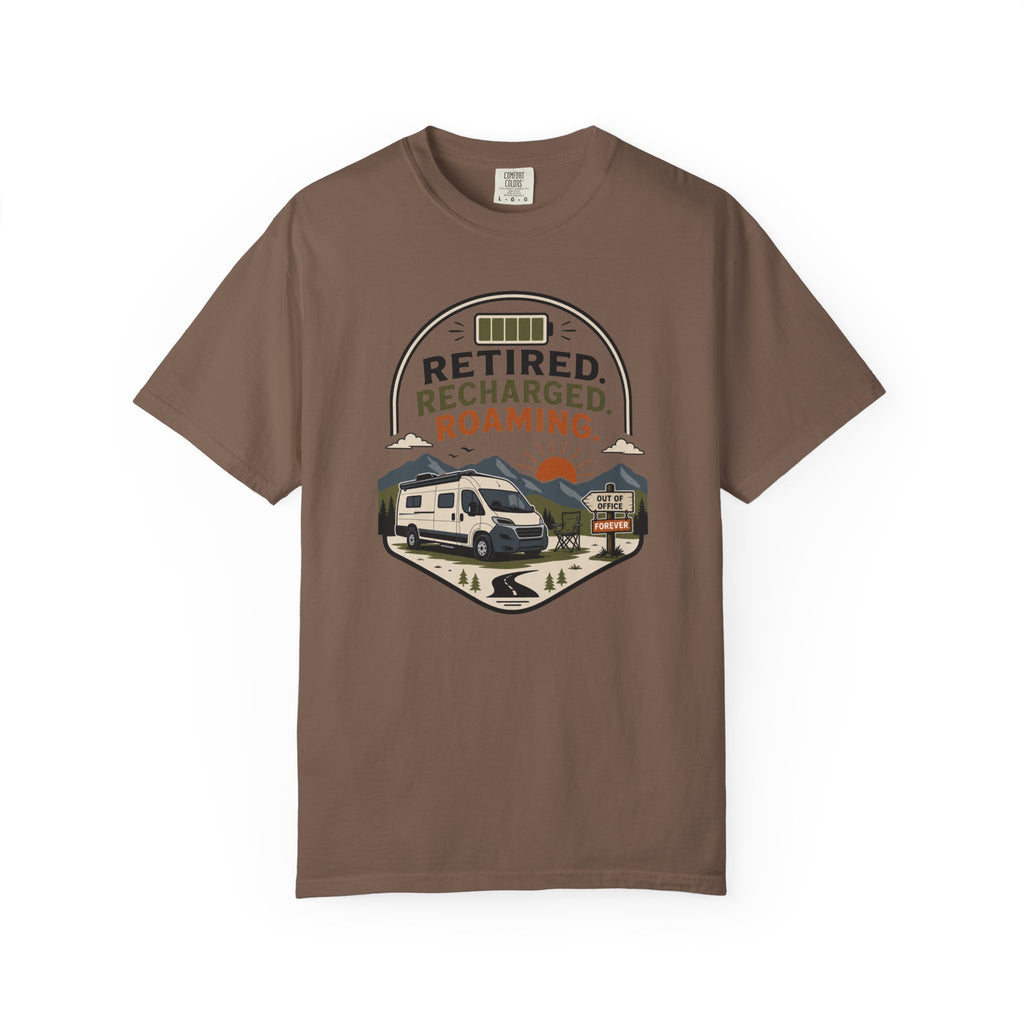 Retired Recharged Roaming - T-Shirt