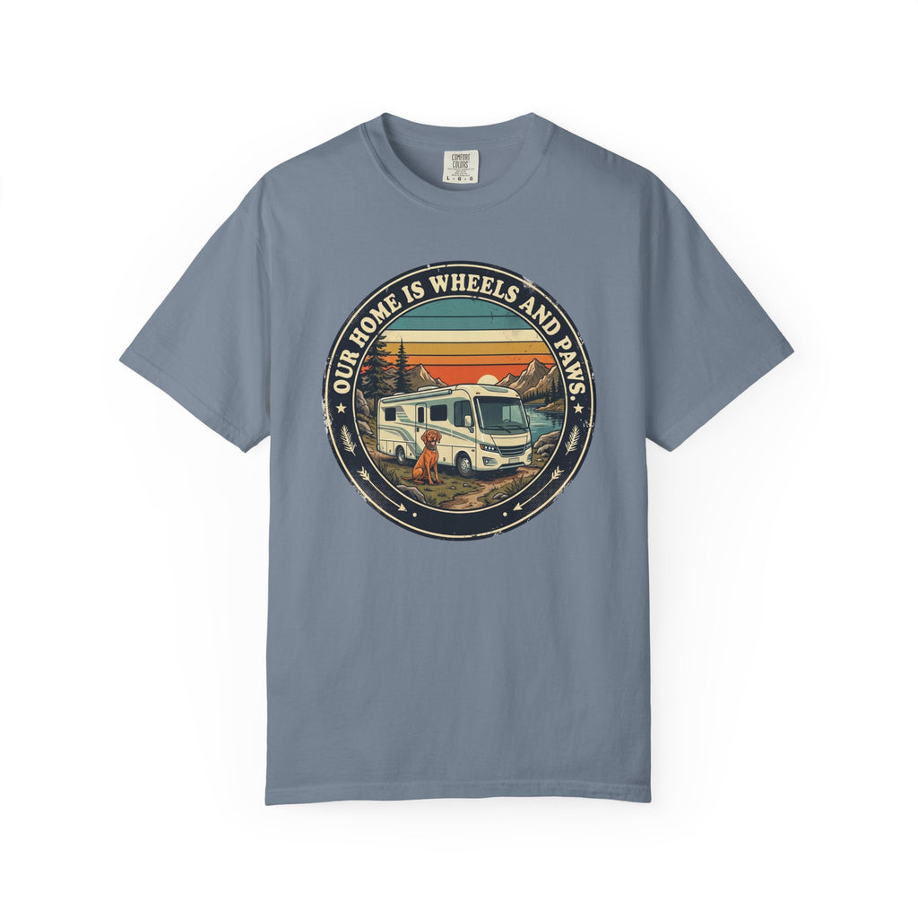 Our Home Is Wheels And Paws - T-Shirt