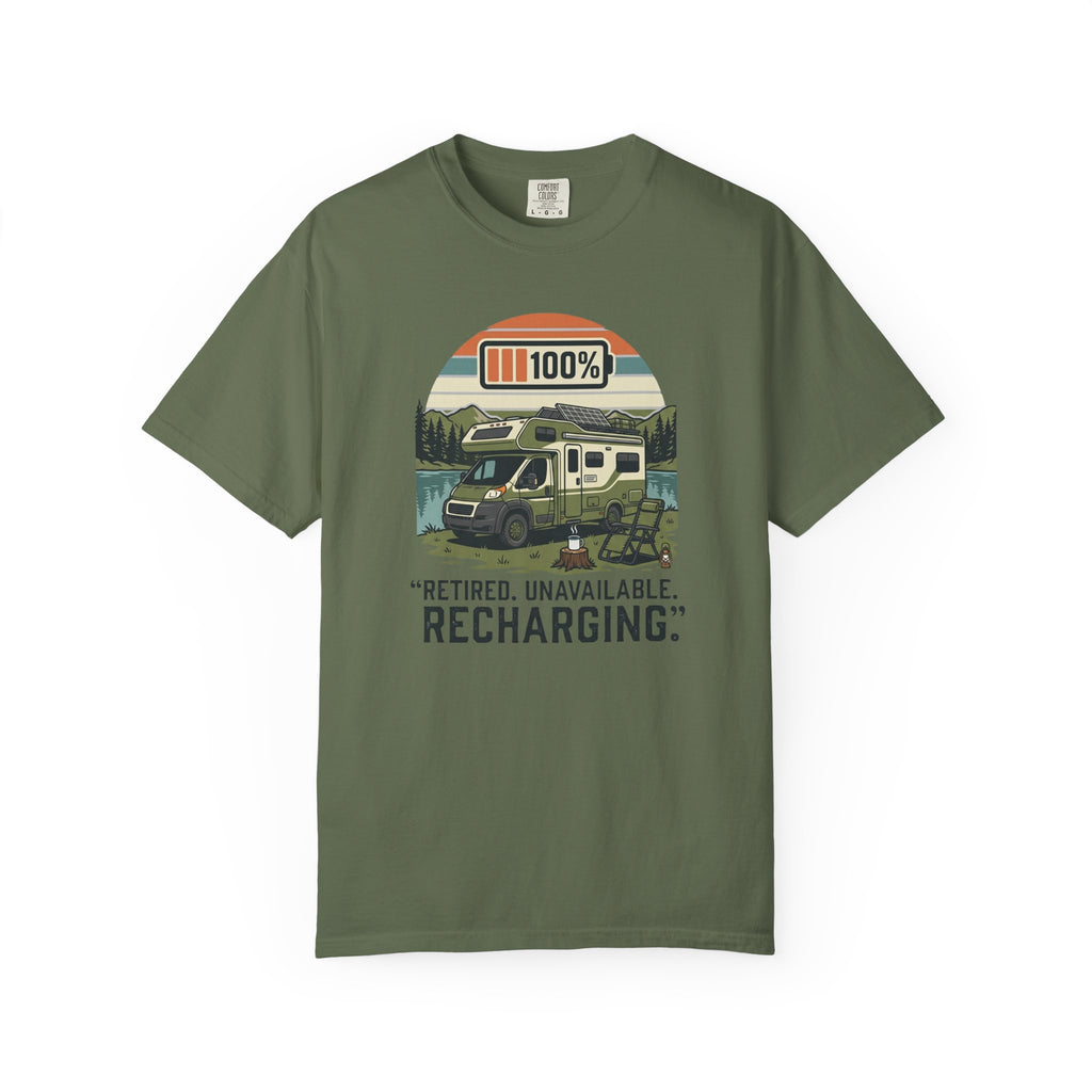 Retired Unavailable Recharging - T-Shirt