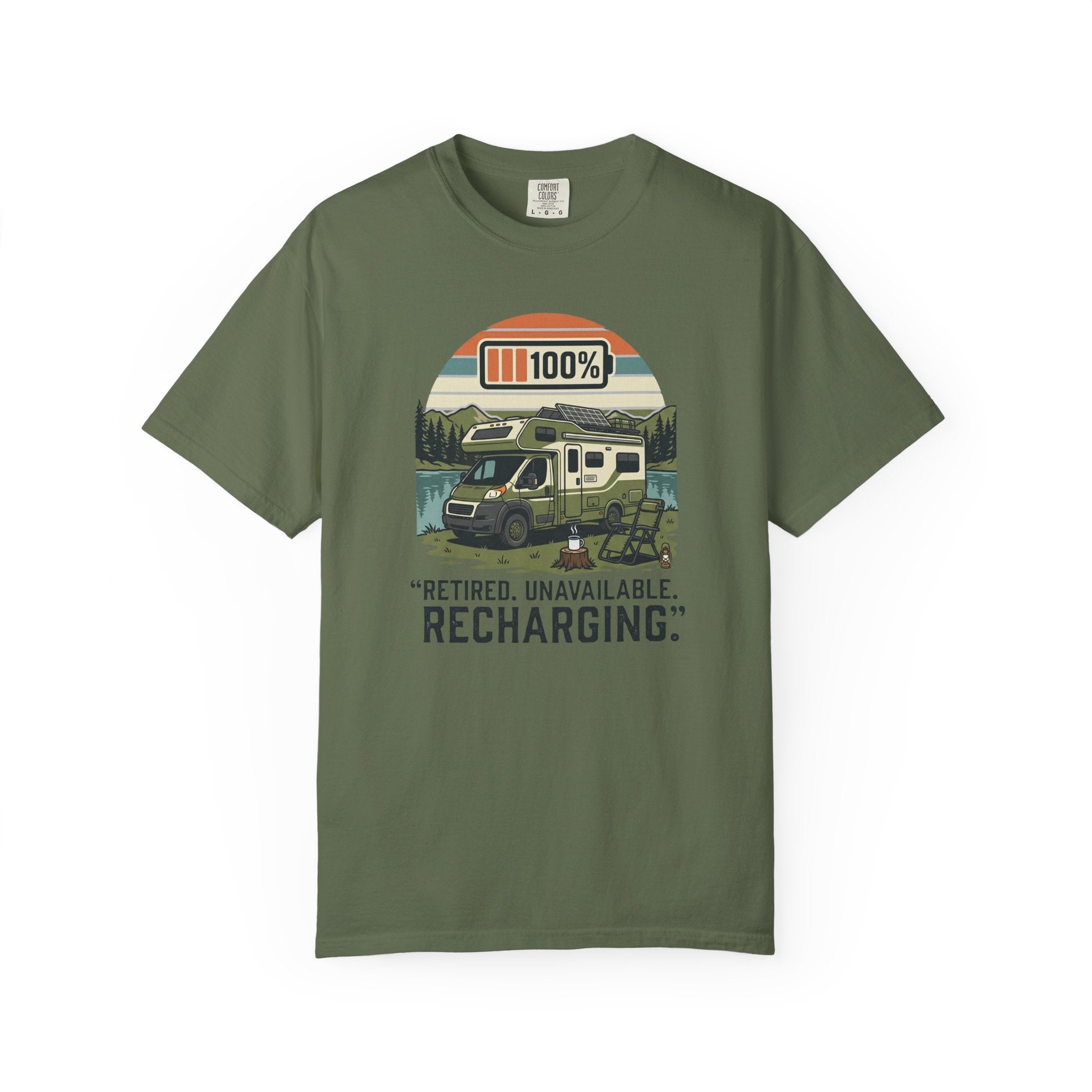 Retired Unavailable Recharging - T-Shirt