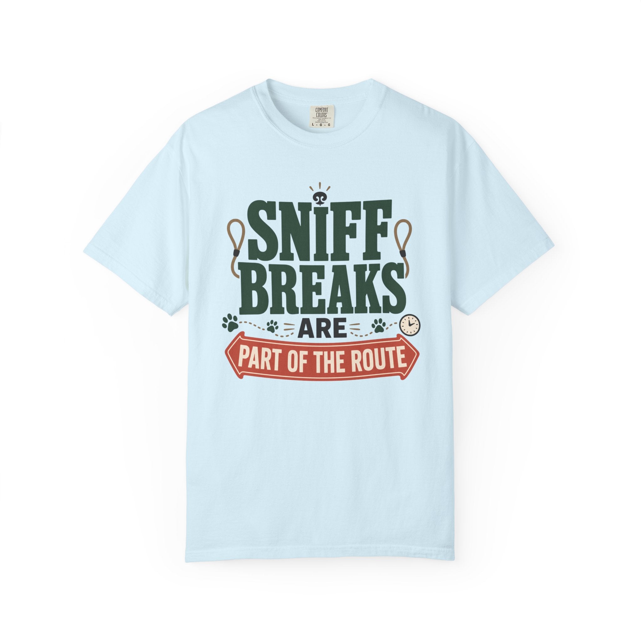 Sniff Breaks Are Part Of The Route - T-Shirt