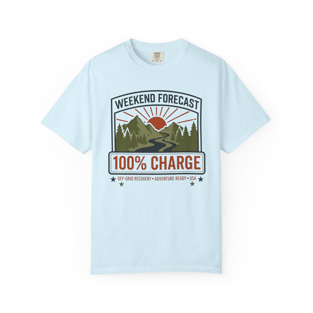 Weekend Forecast 100 Percent Charge - T-Shirt