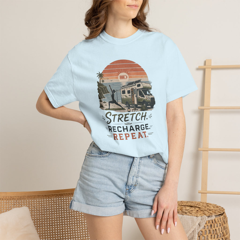 Stretch Recharge Repeat - T-Shirt