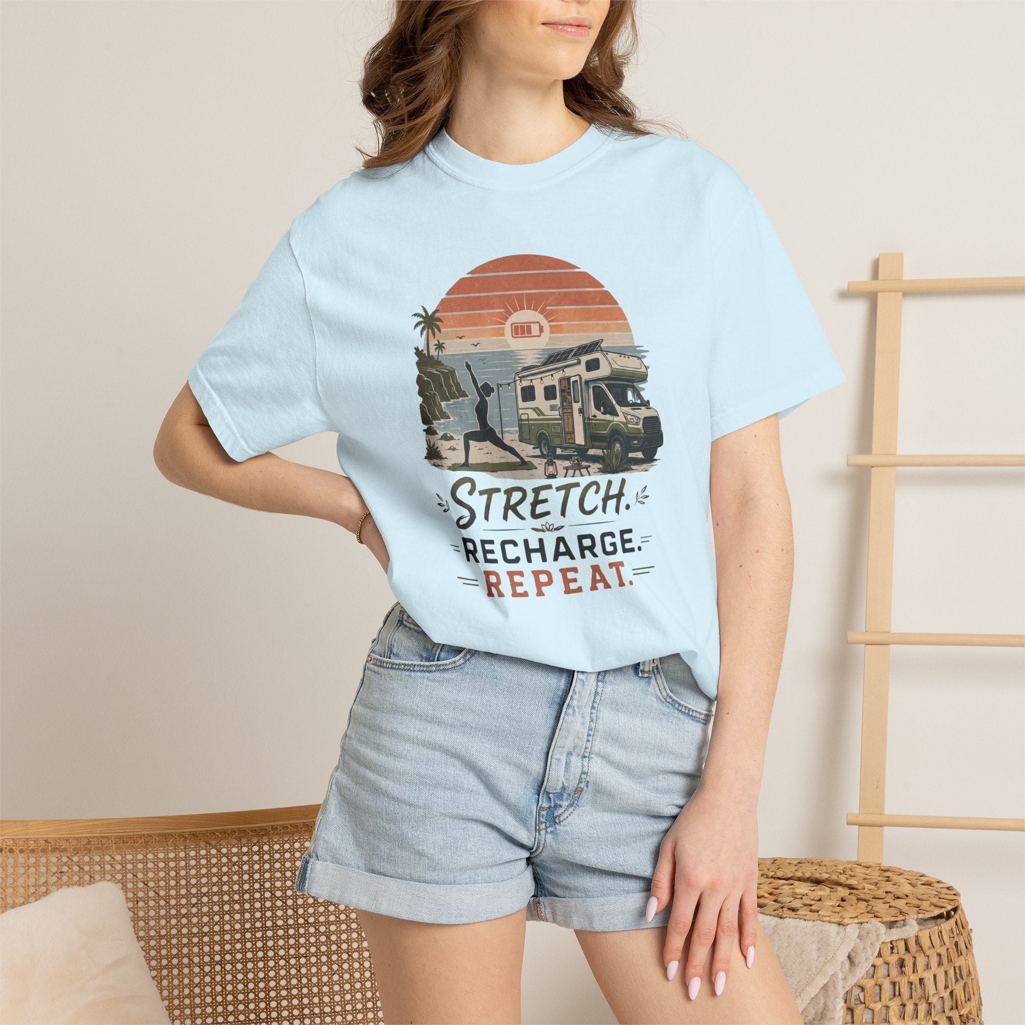 Stretch Recharge Repeat - T-Shirt