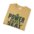 Power Under Seat Cat In Window - T-Shirt