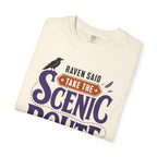 Raven Said Take The Scenic Route - T-Shirt