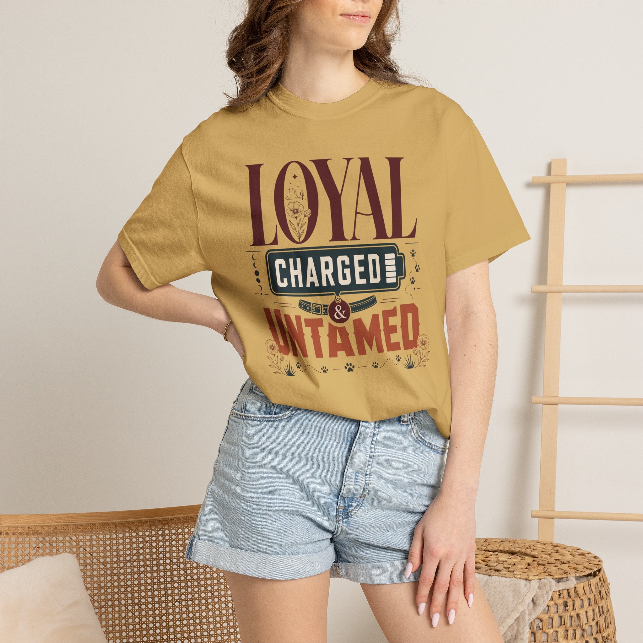 Loyal Charged And Untamed - T-Shirt