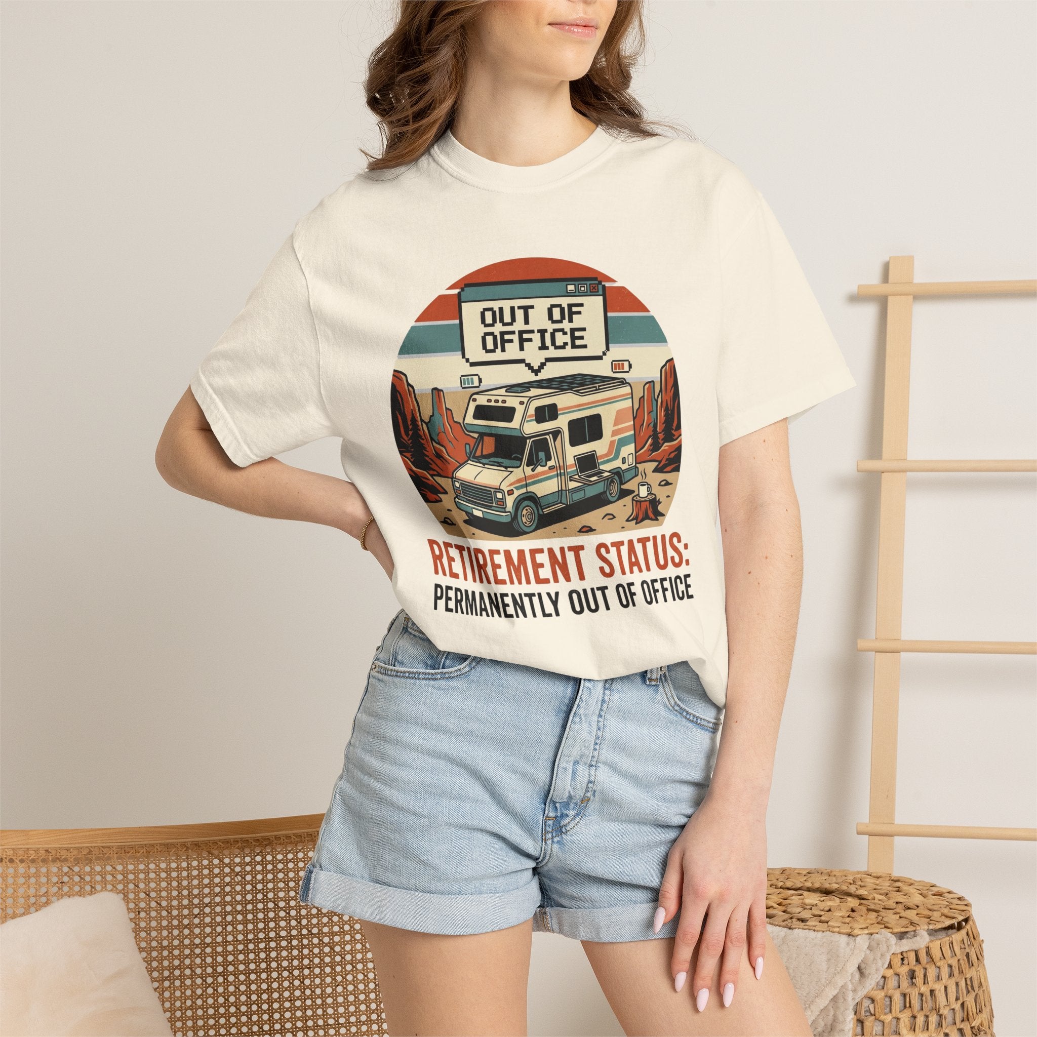 Retirement Status Permanently Out Of Office - T-Shirt