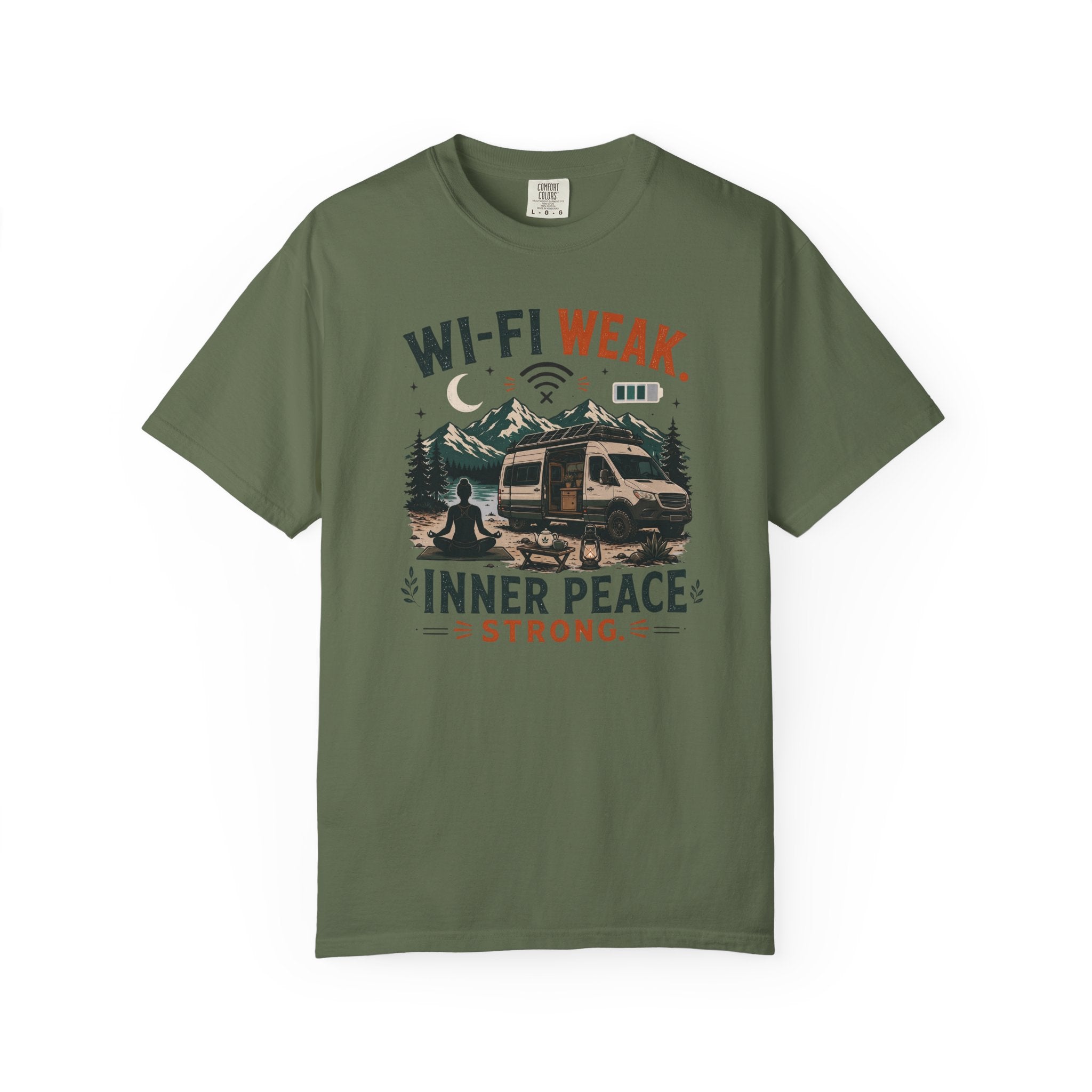 Wi-Fi Weak Inner Peace Strong - T-Shirt