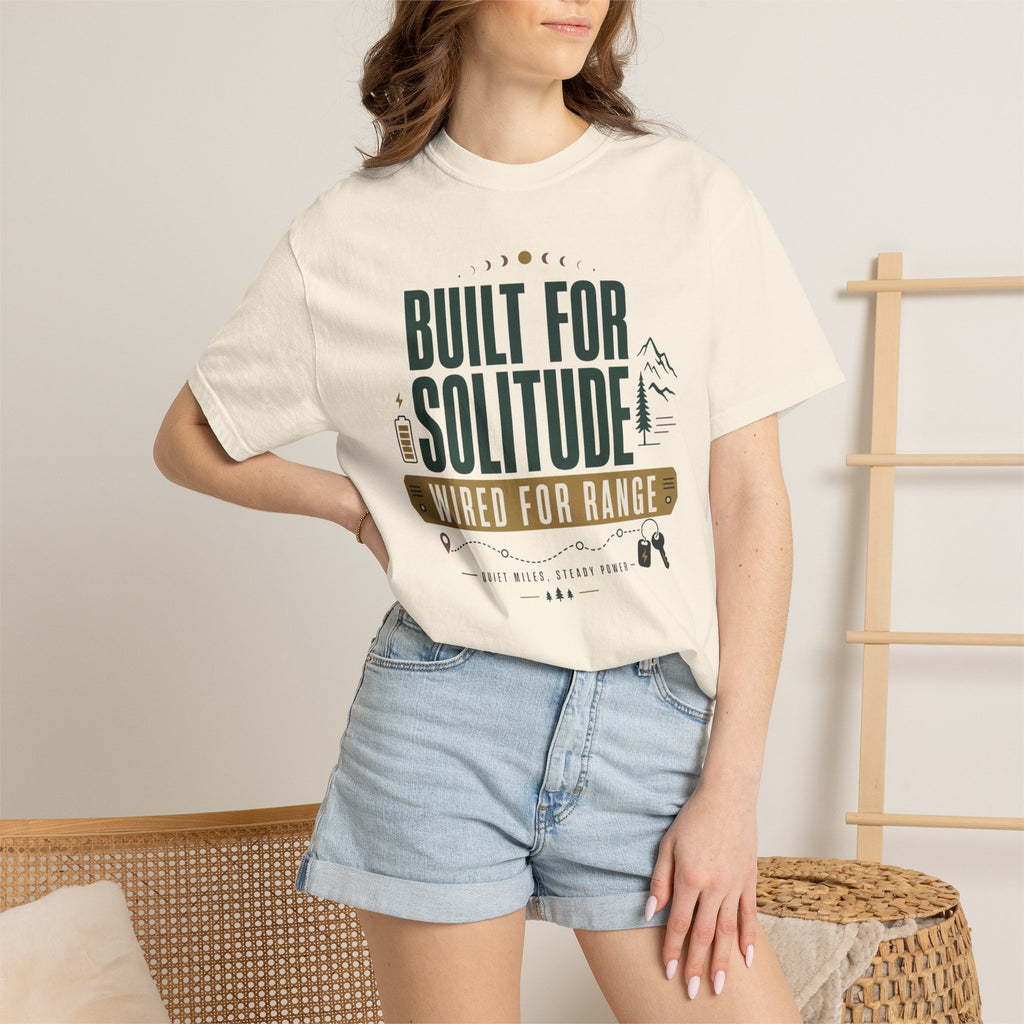 Built For Solitude Wired For Range - T-Shirt