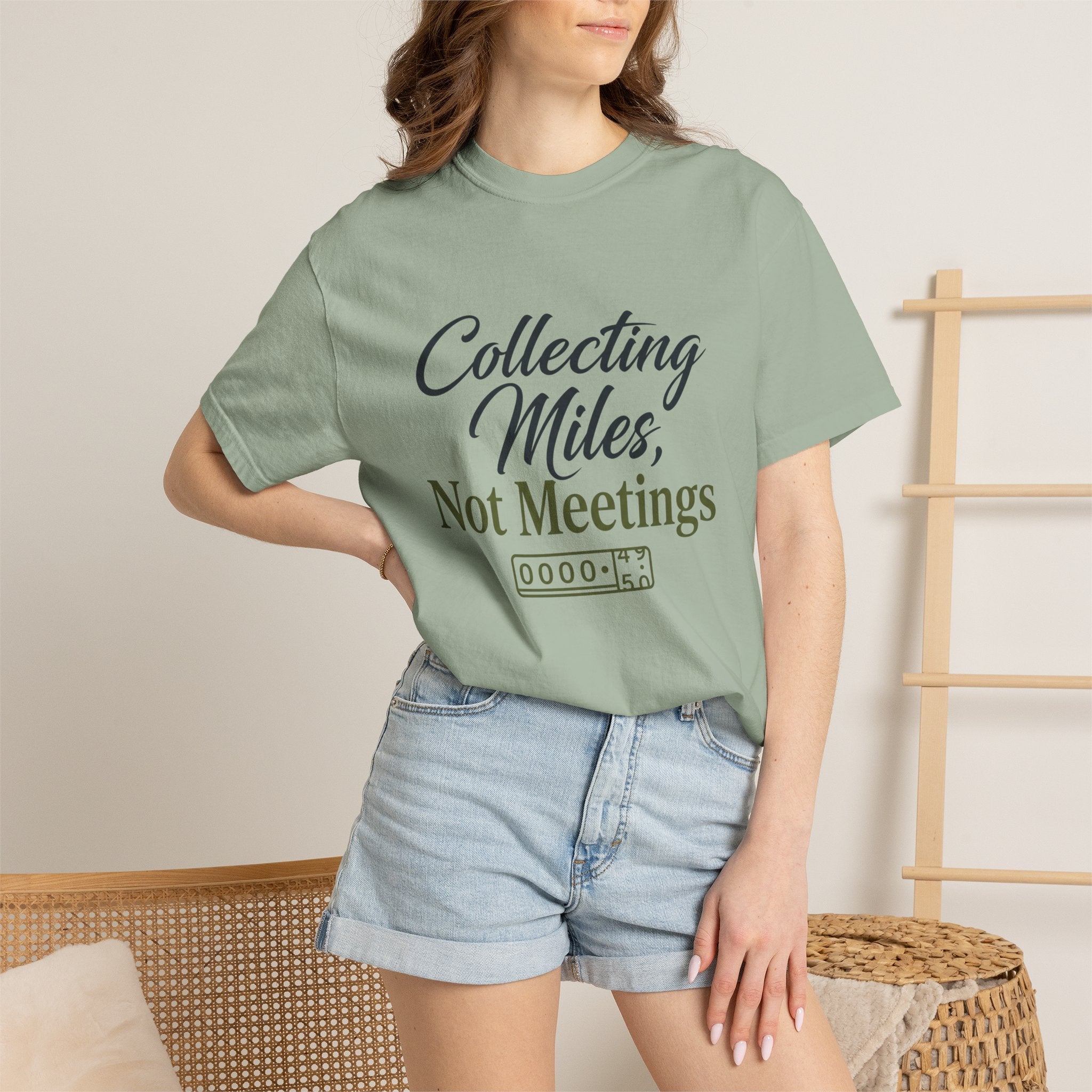 Collecting Miles Not Meetings - T-Shirt