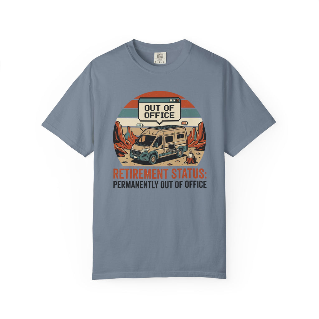 Retirement Status Permanently Out Of Office - T-Shirt