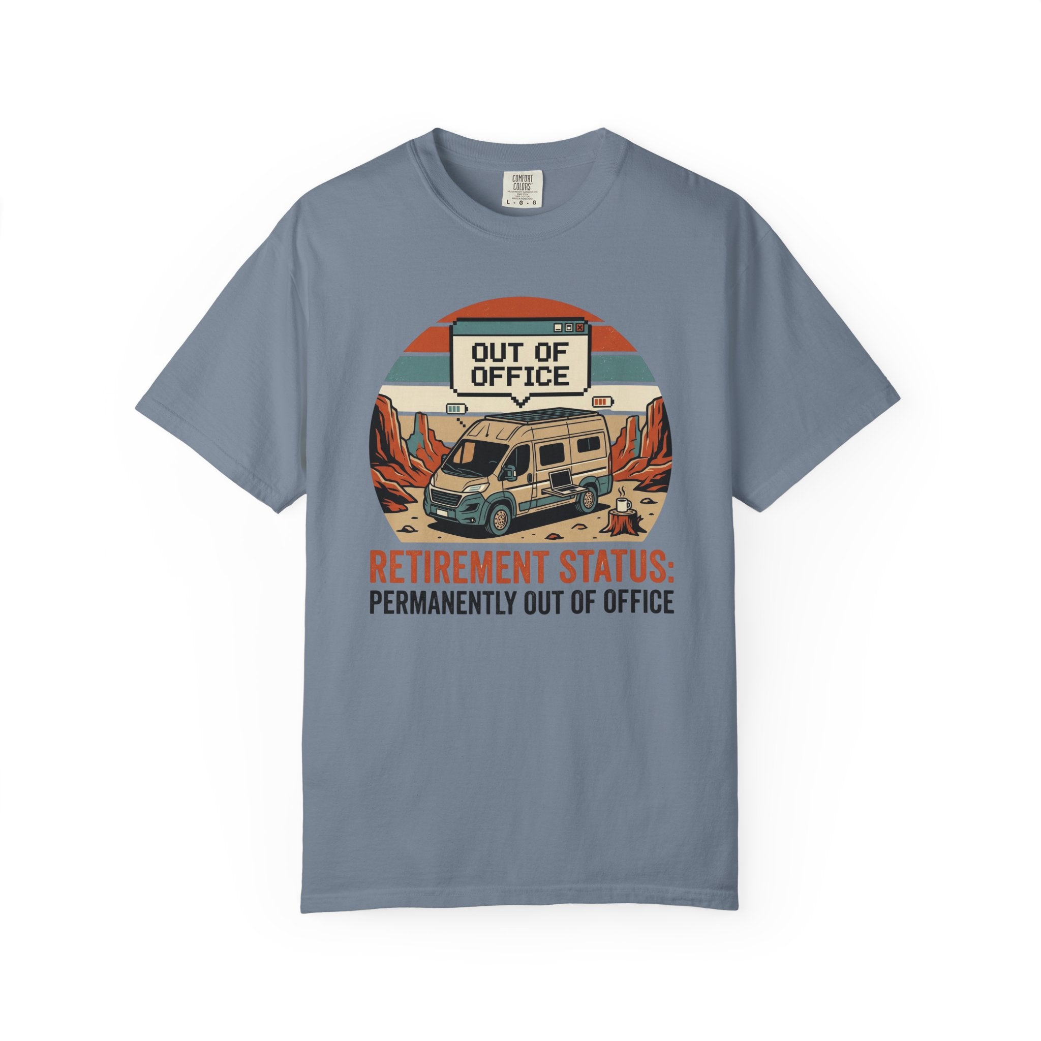 Retirement Status Permanently Out Of Office - T-Shirt