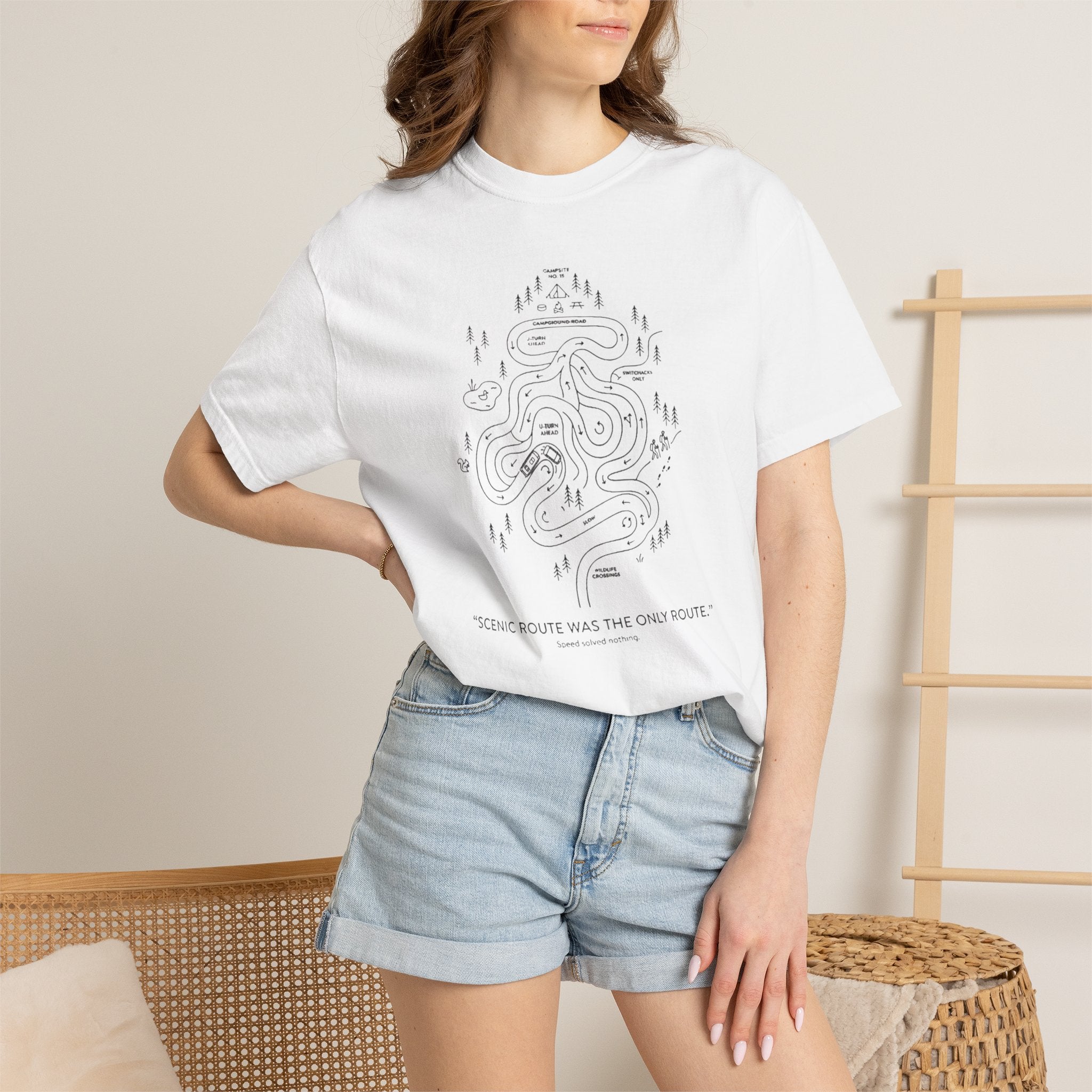 Scenic Route Was The Only Route - T-Shirt