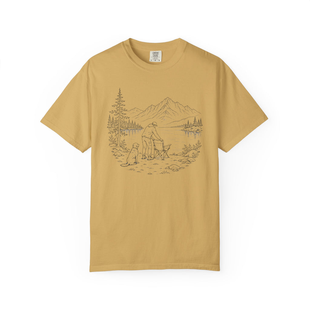 Camp Setup Requires Canine Supervision - T-Shirt