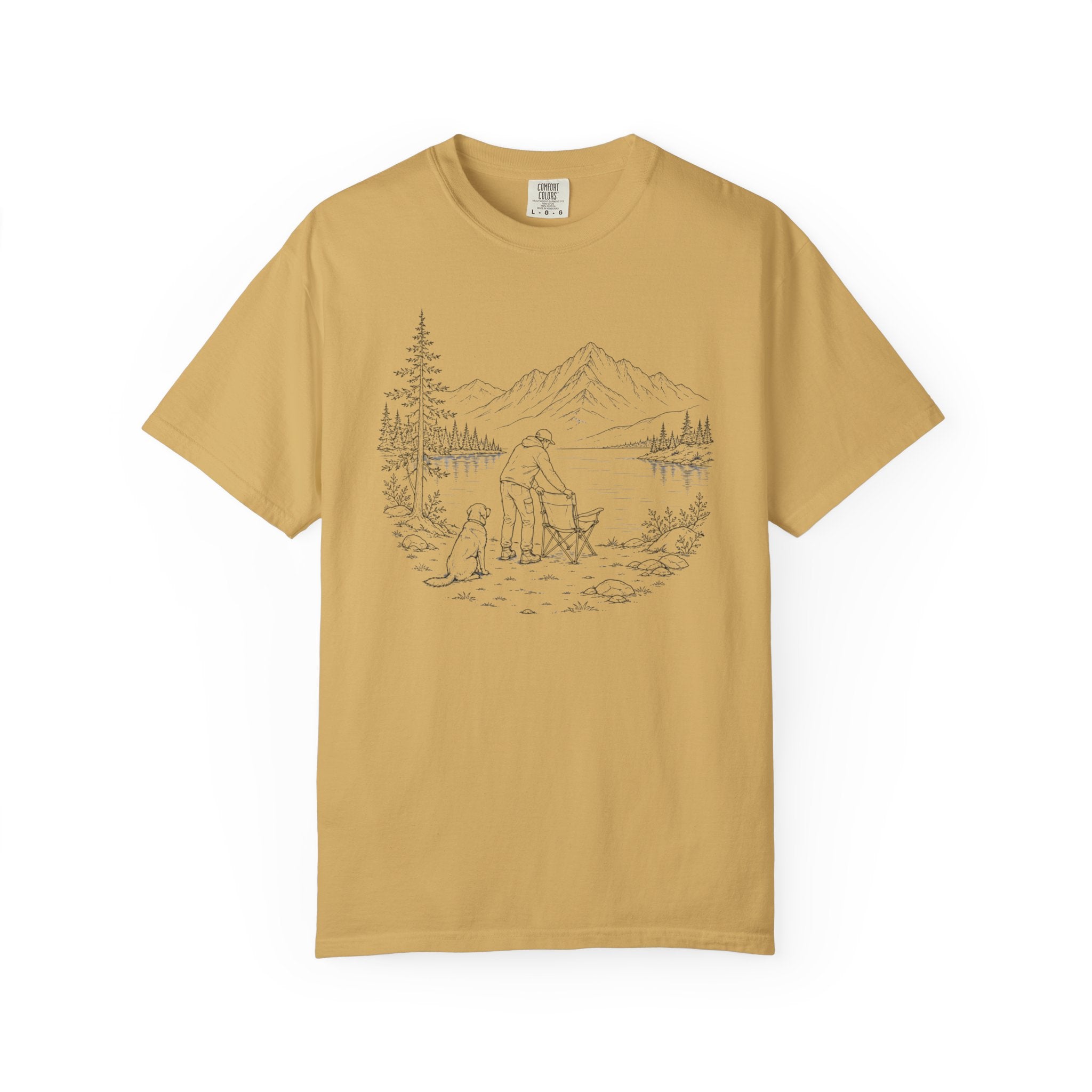 Camp Setup Requires Canine Supervision - T-Shirt
