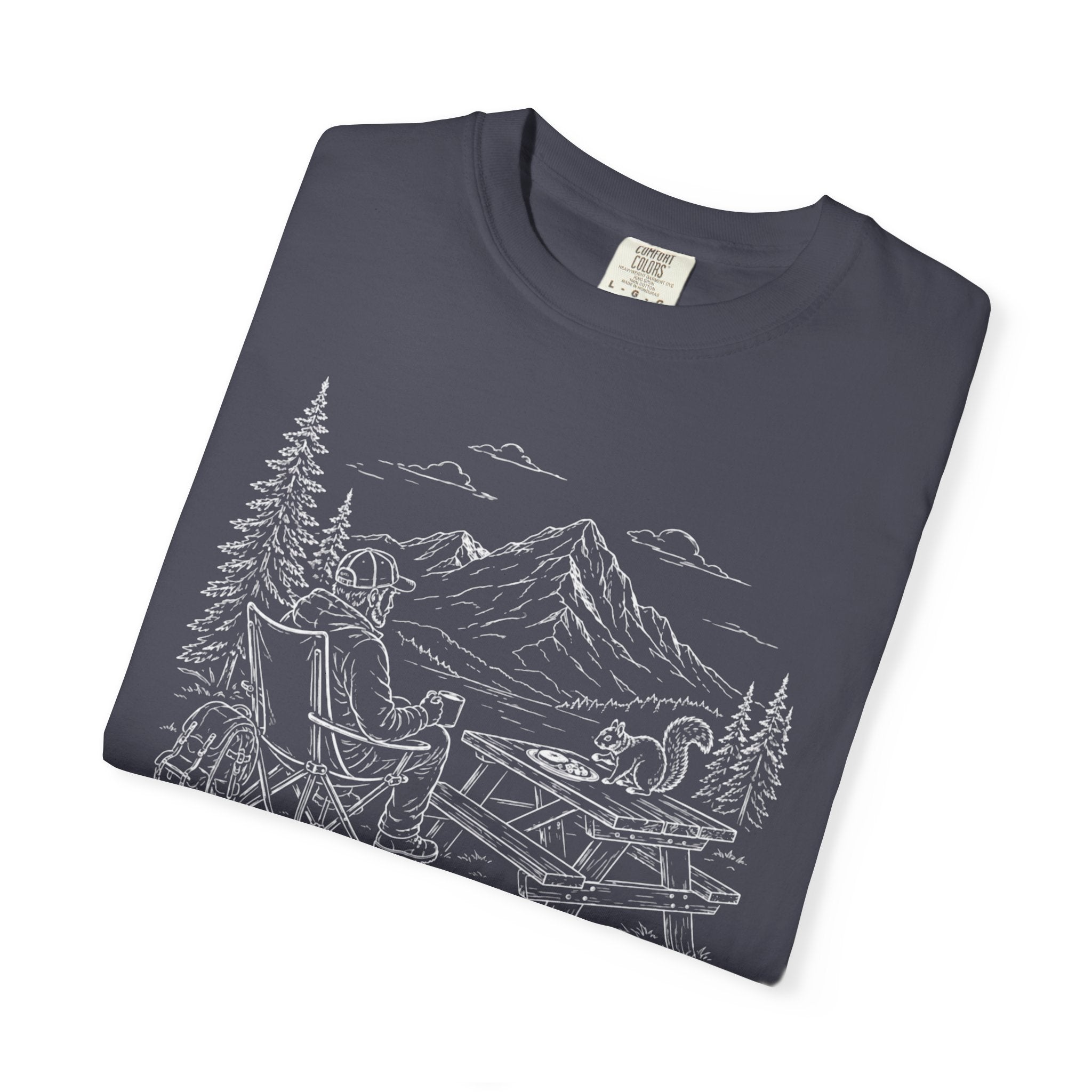 Breakfast Negotiations Favor The Squirrel - T-Shirt