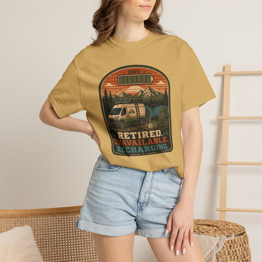 Retired Unavailable Recharging - T-Shirt