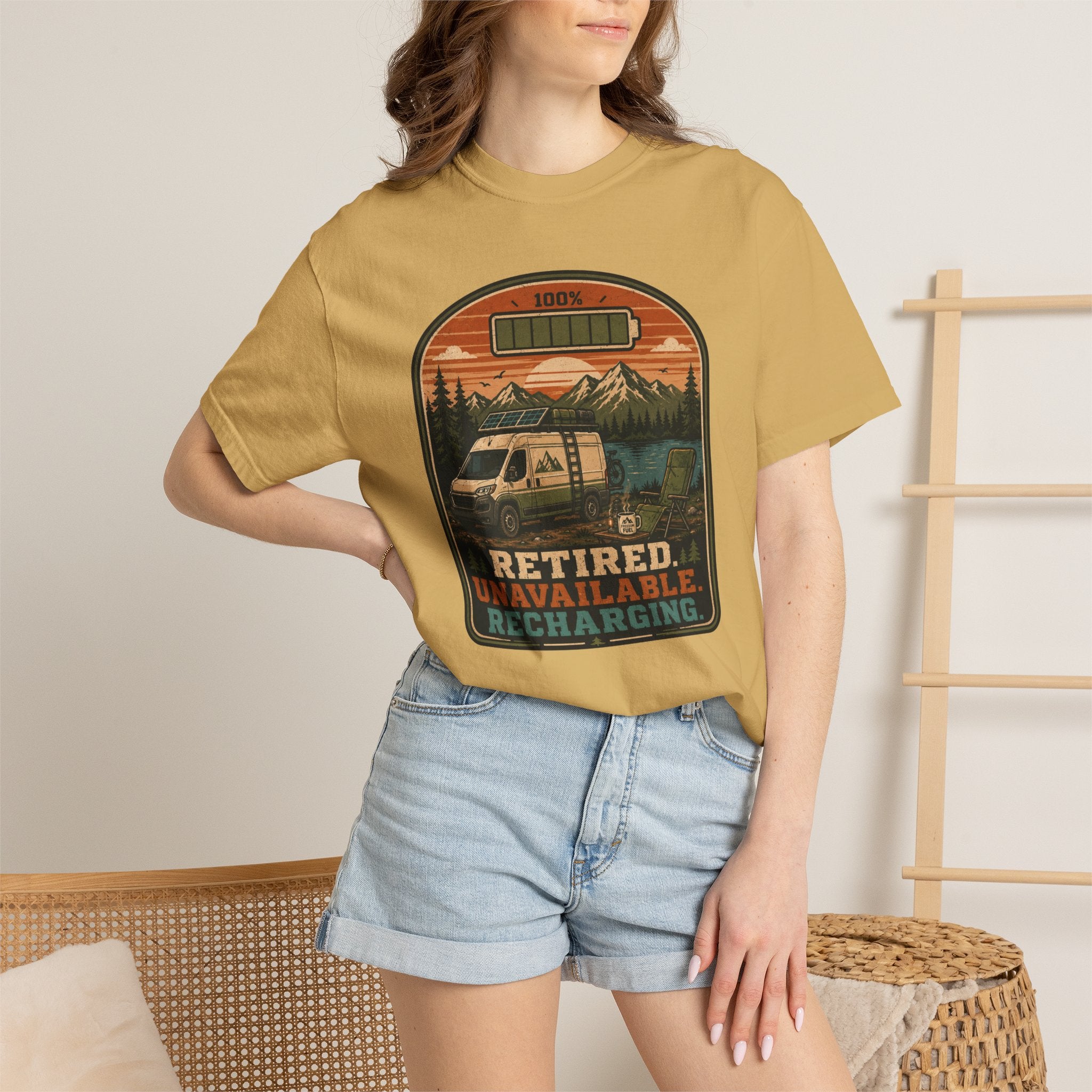 Retired Unavailable Recharging - T-Shirt