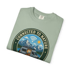 Connected To Nature Disconnected From Meetings - T-Shirt