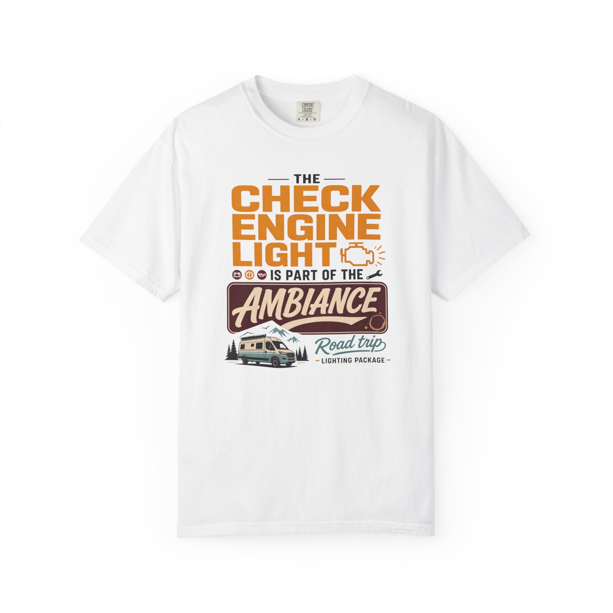 The Check Engine Light Is Part Of The Ambiance - T-Shirt