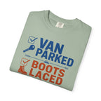 Van Parked Boots Laced Coffee Brewed - T-Shirt