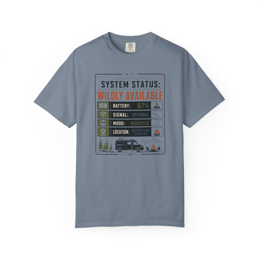 System Status Wildly Available - T-Shirt