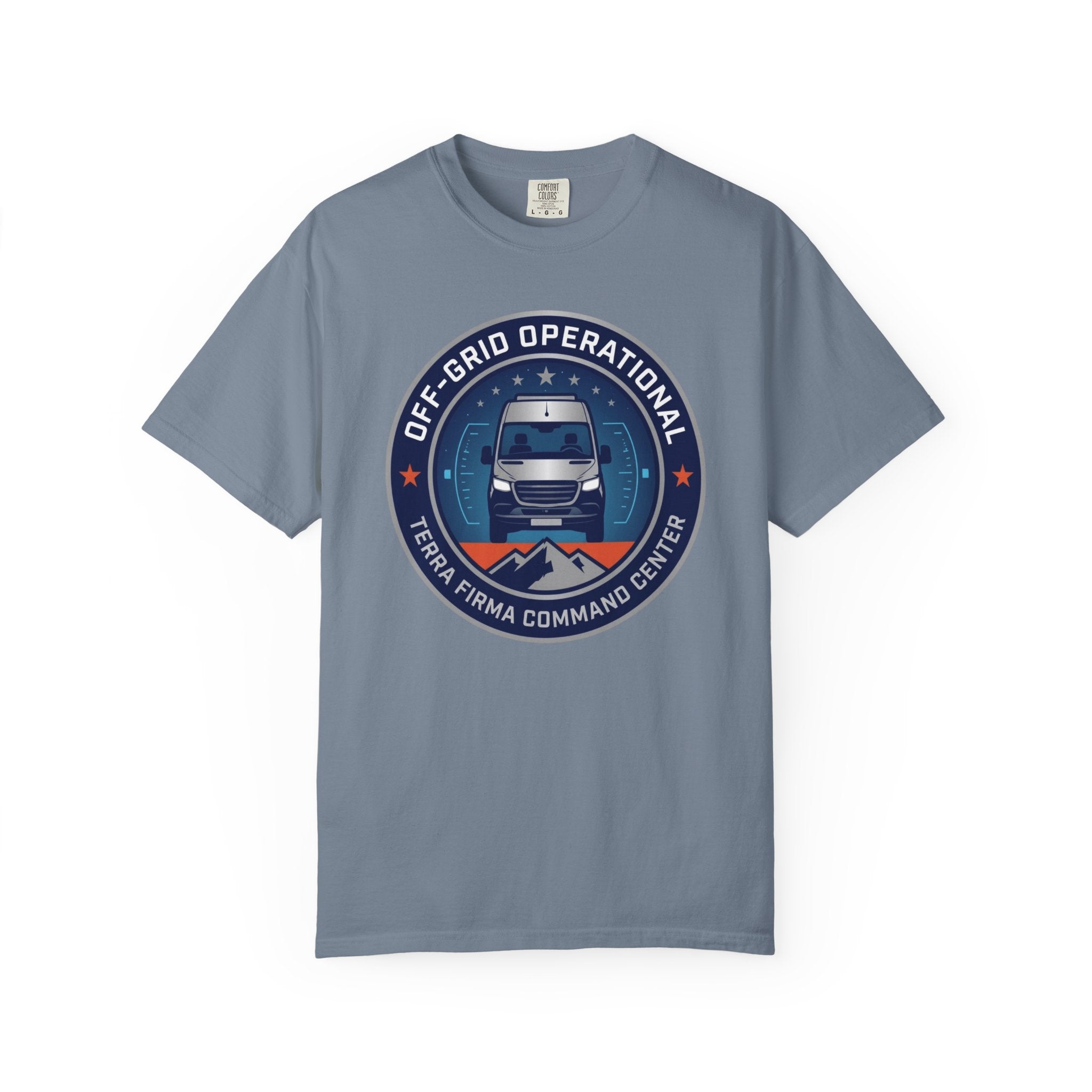 Off-grid Operational Terra Firma Command Center - T-Shirt