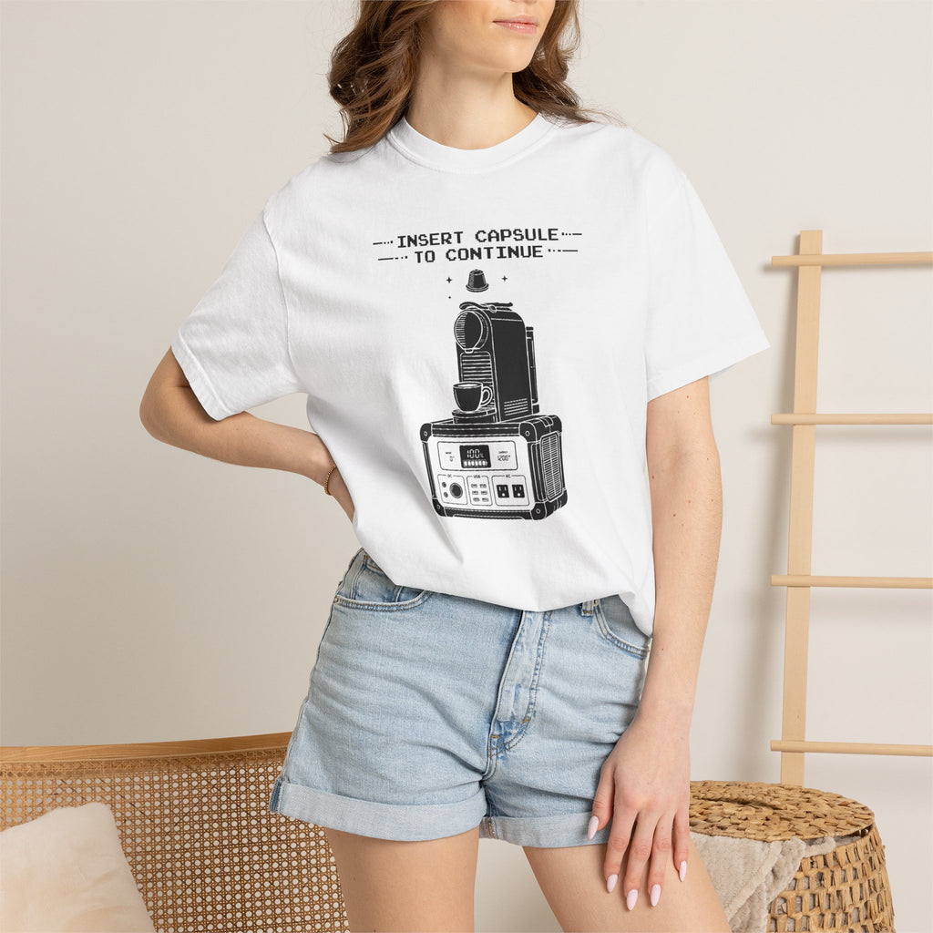 Insert Capsule To Continue - T-Shirt