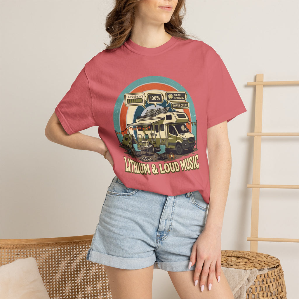 Lithium and Loud Music - T-Shirt