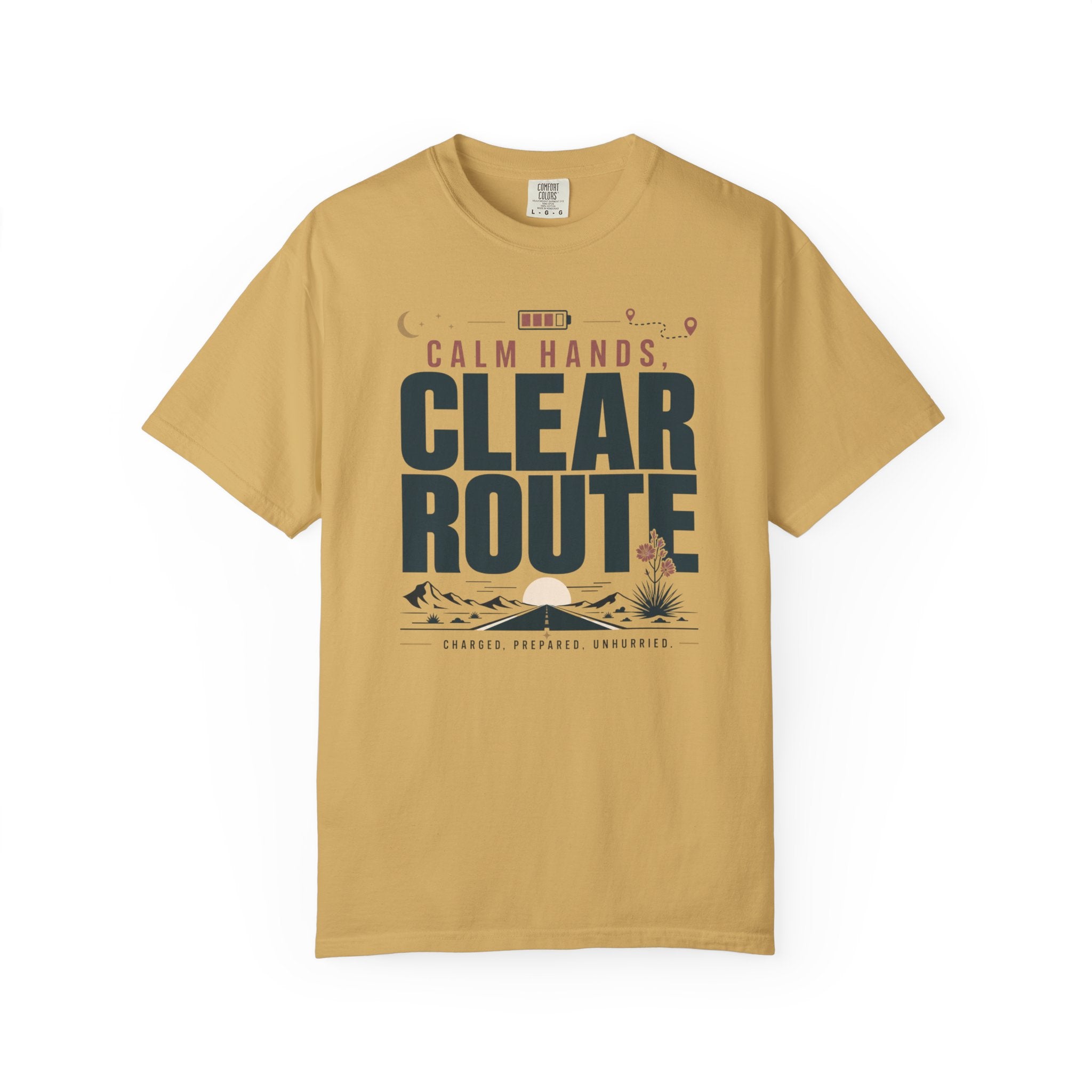 Calm Hands Clear Route - T-Shirt