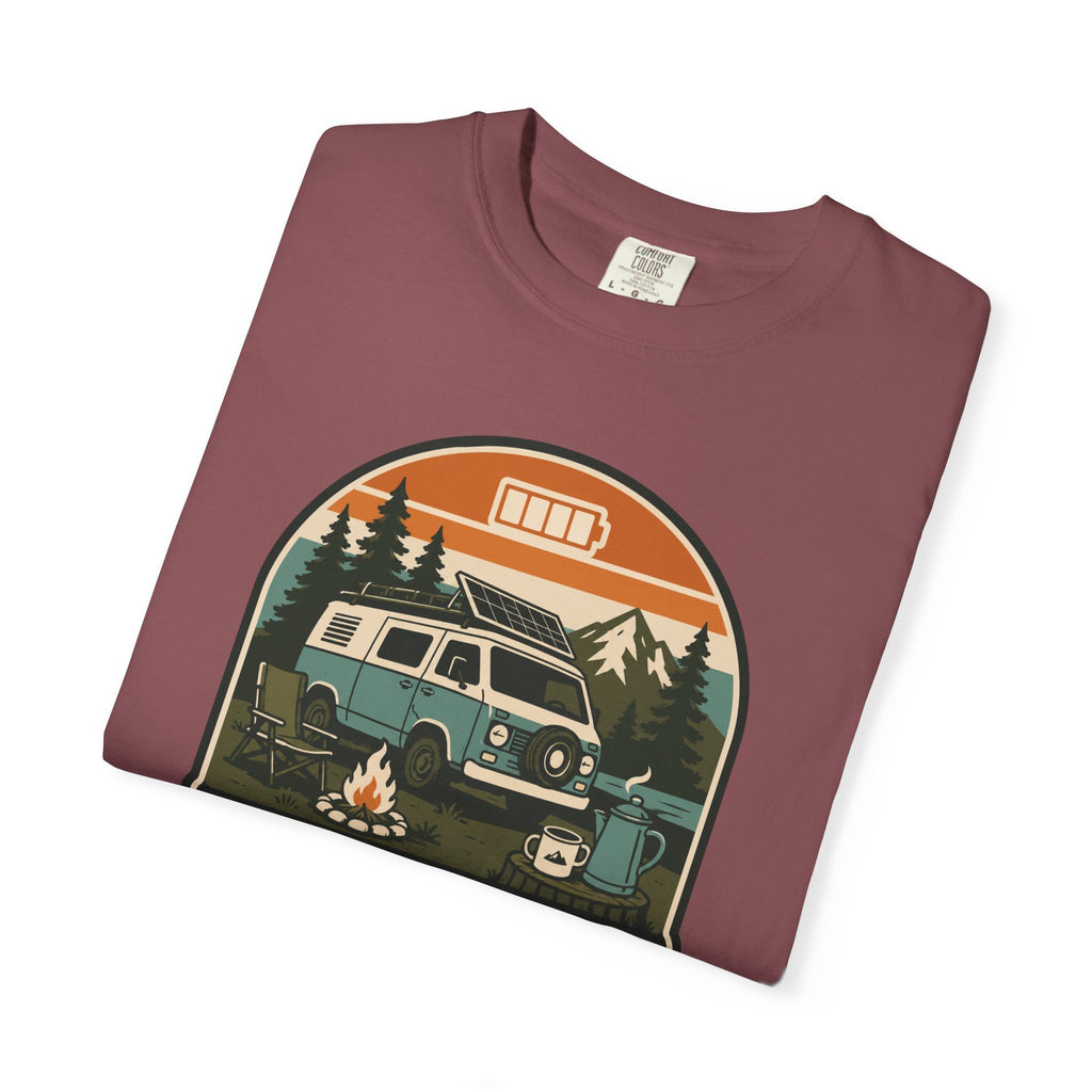 Powered By Coffee and Campgrounds - T-Shirt