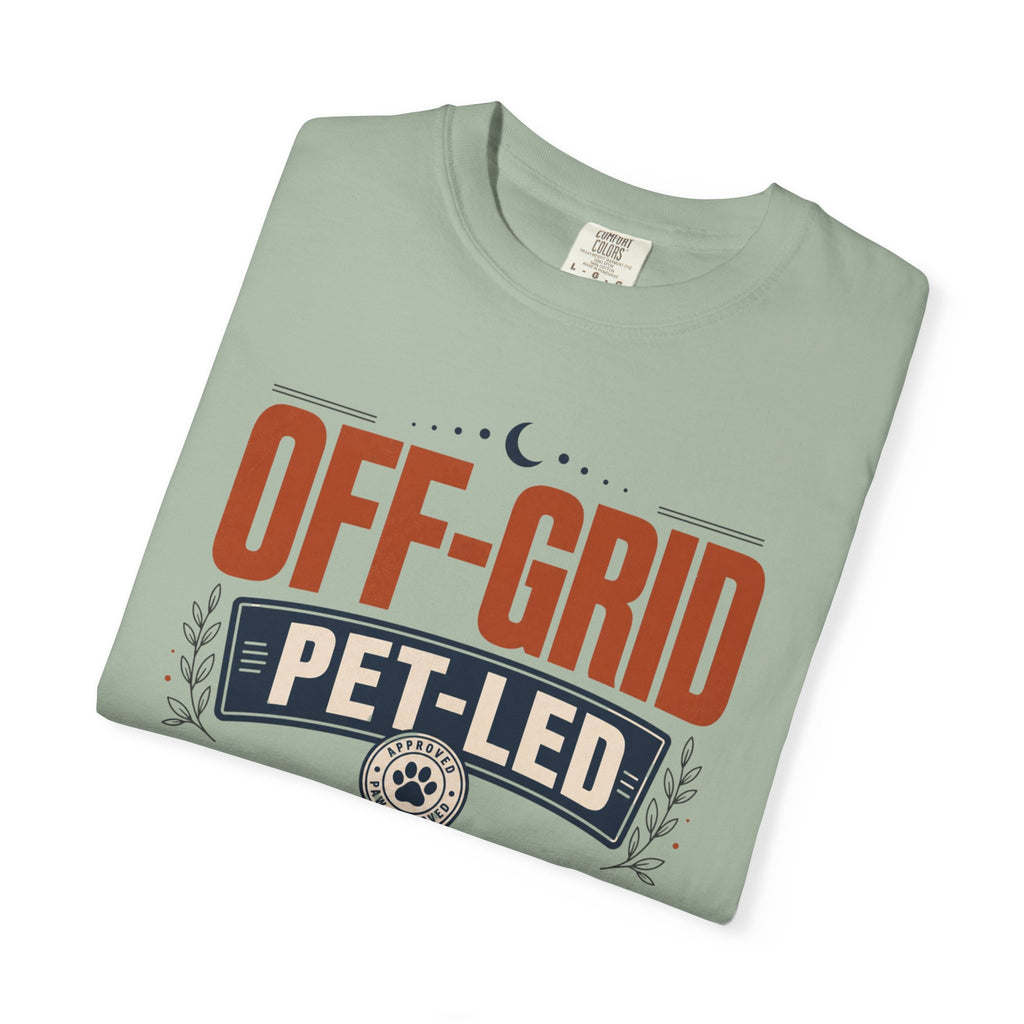 Off Grid Pet Led Peace Focused - T-Shirt