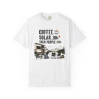 Coffee Solar Then People - T-Shirt