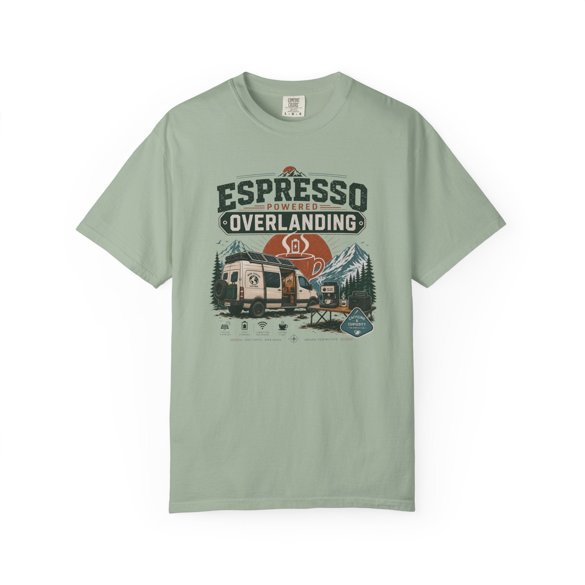 Espresso Powered Overlanding - T-Shirt
