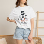 Stay Curious Travel Further - T-Shirt