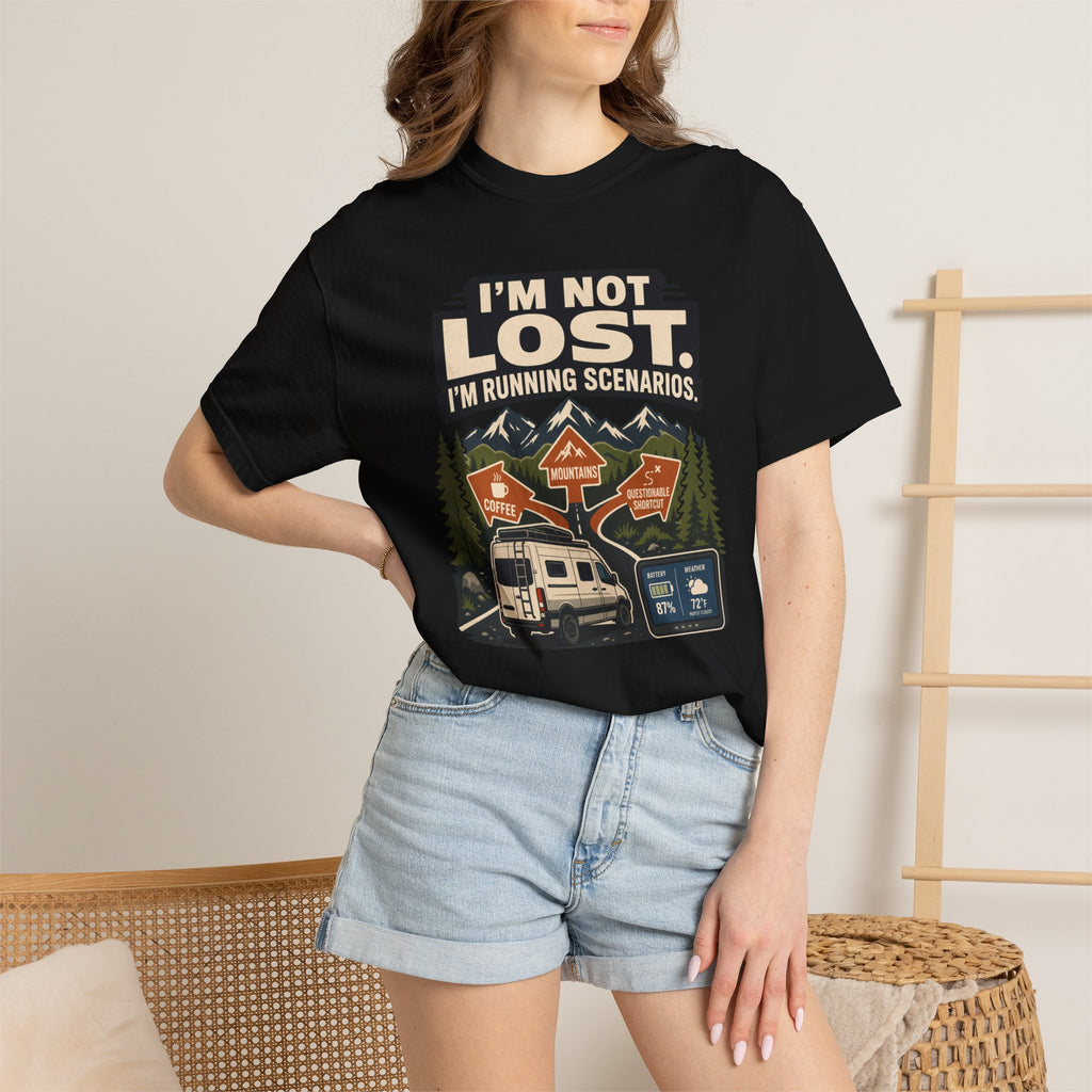 I M Not Lost I M Running Scenarios - T-Shirt