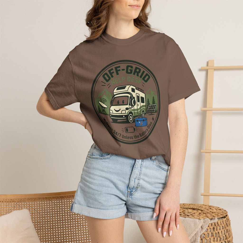 Off Grid Help Desk - T-Shirt