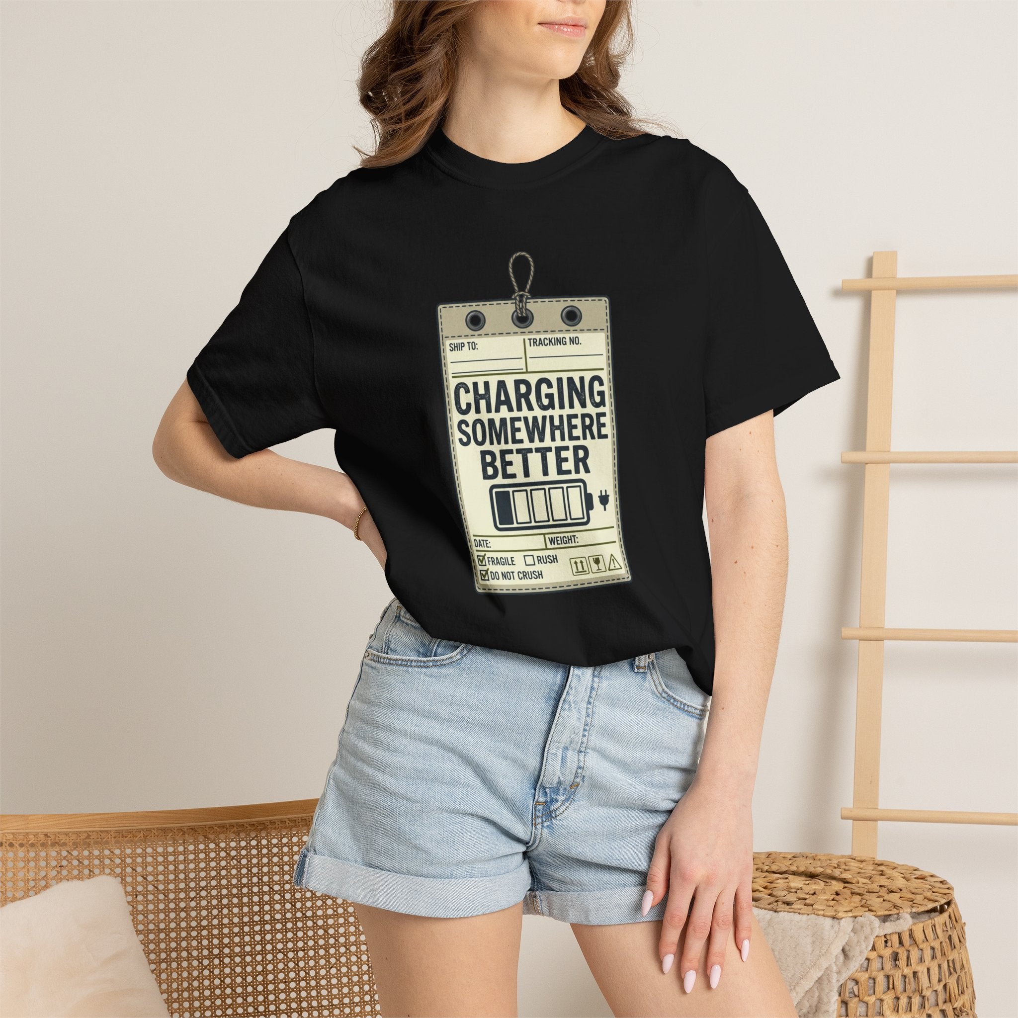 Charging Somewhere Better - T-Shirt