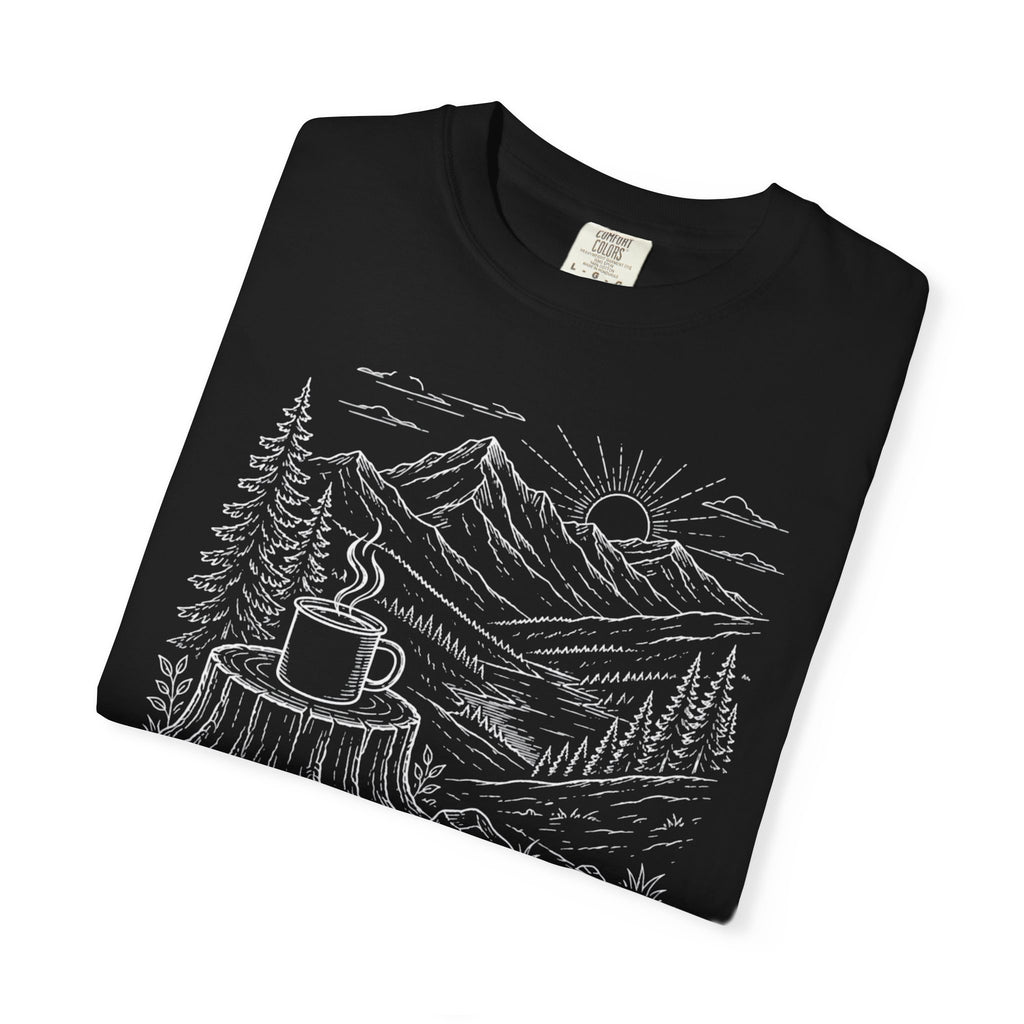 Peak Voltage Starts With Camp Coffee - T-Shirt