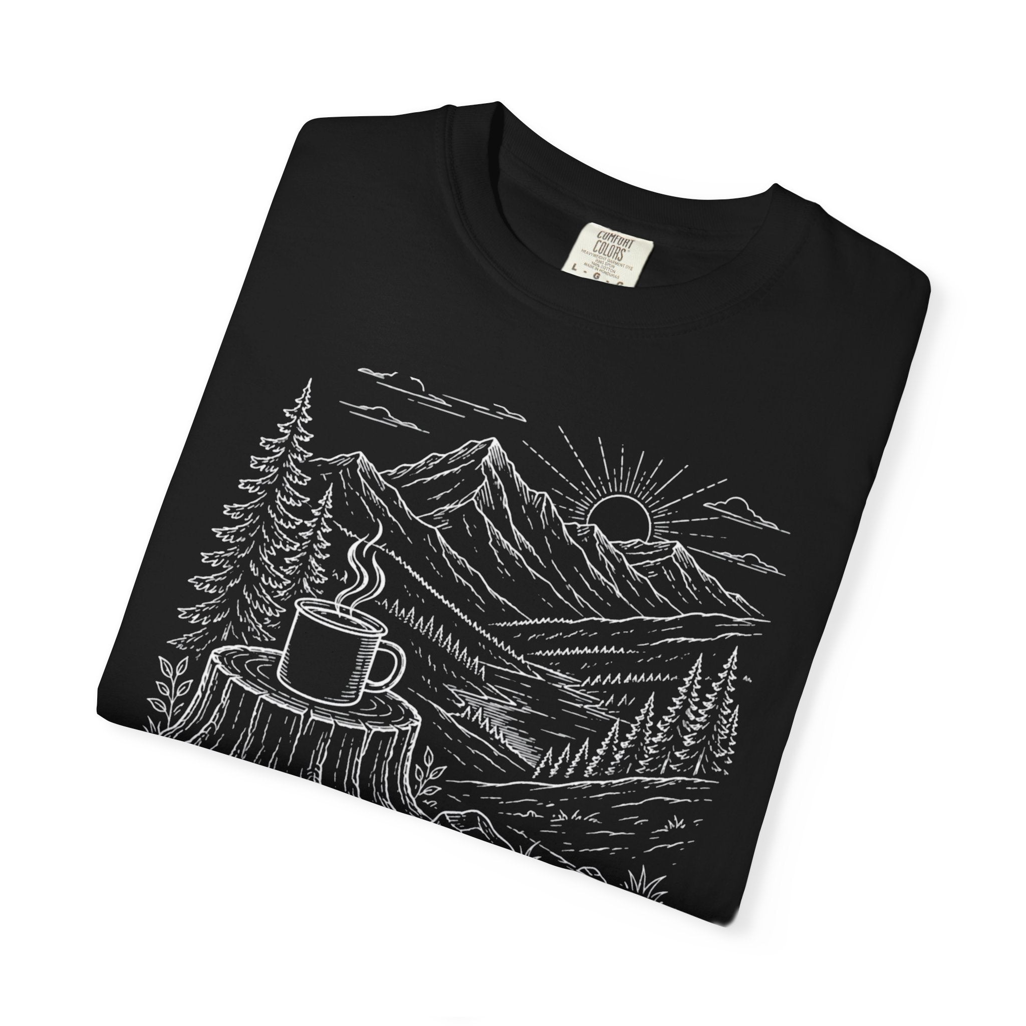 Peak Voltage Starts With Camp Coffee - T-Shirt