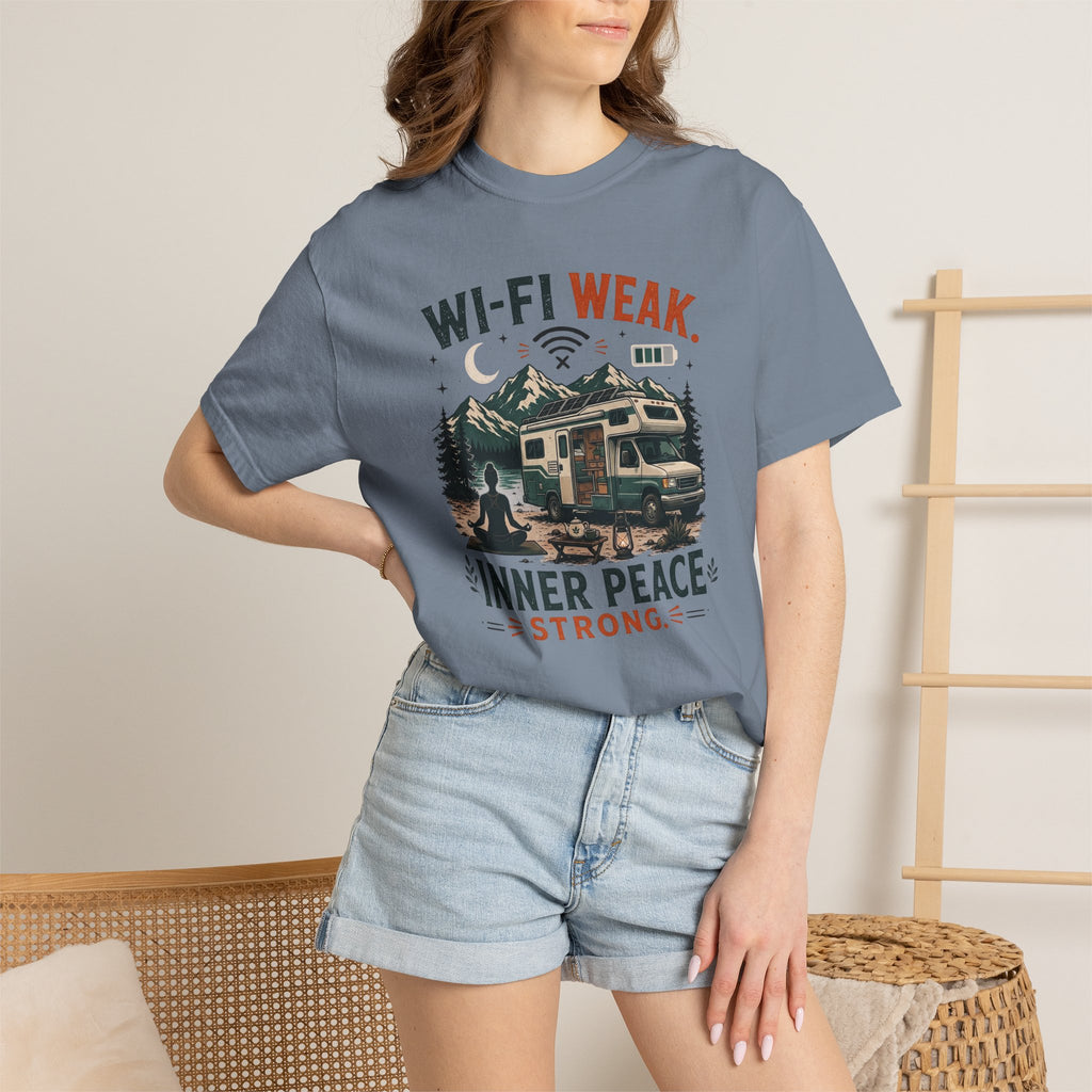 Wi-Fi Weak Inner Peace Strong - T-Shirt