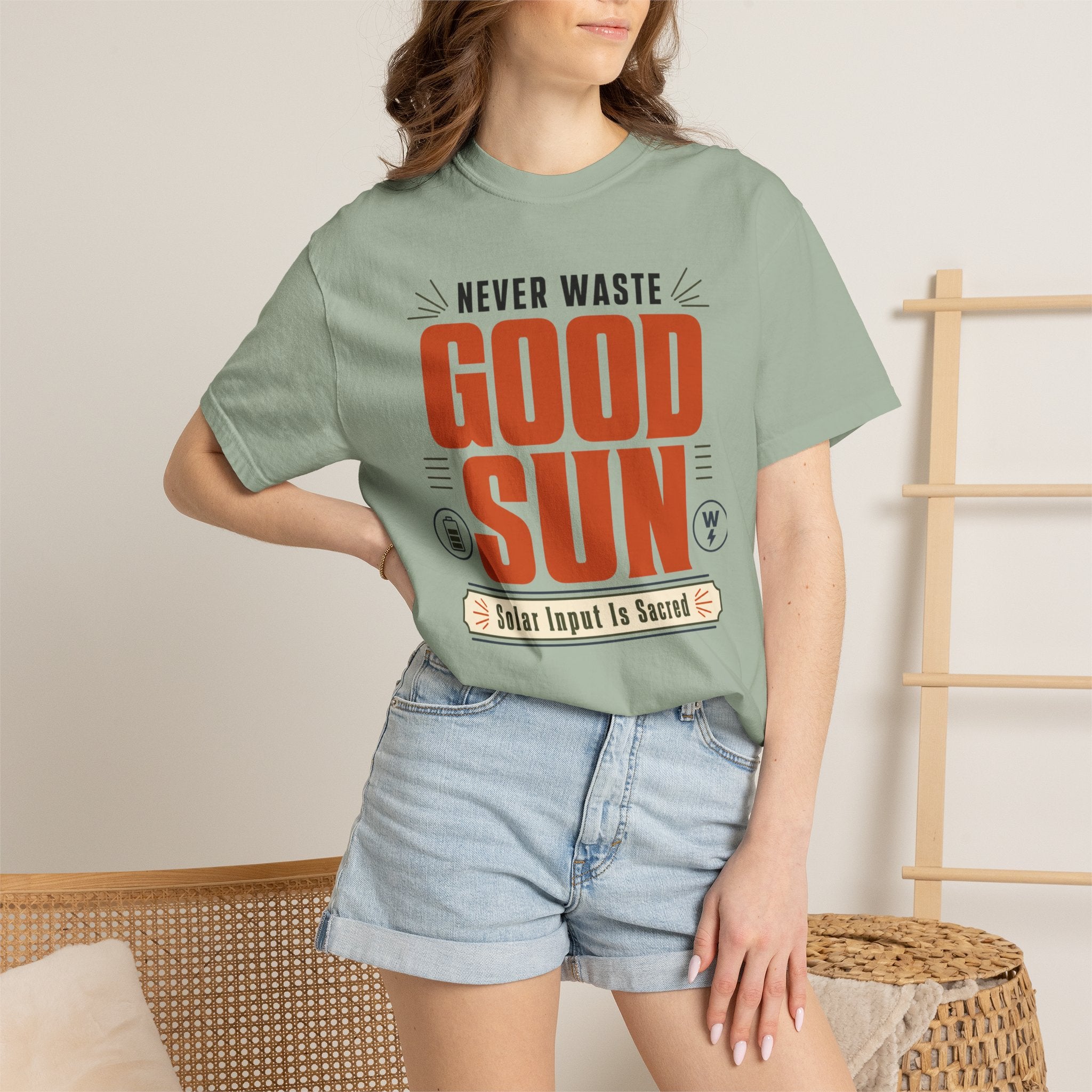 Never Waste Good Sun - T-Shirt