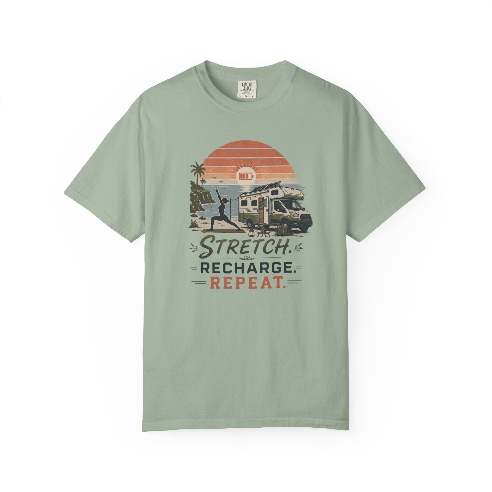 Stretch Recharge Repeat - T-Shirt