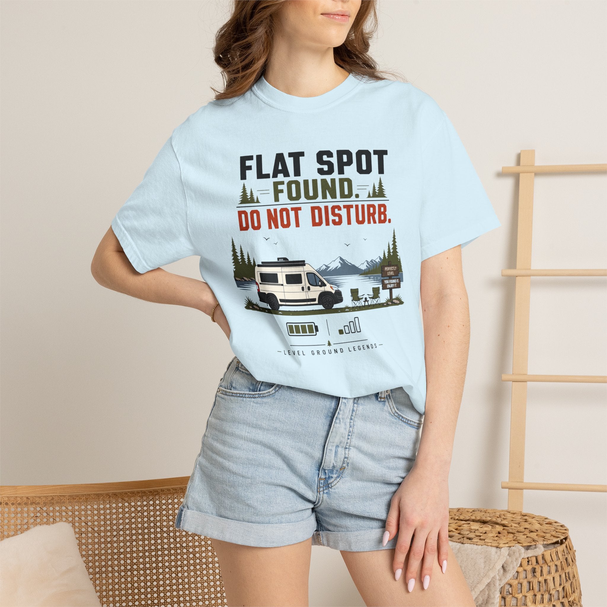 Flat Spot Found Do Not Disturb - T-Shirt