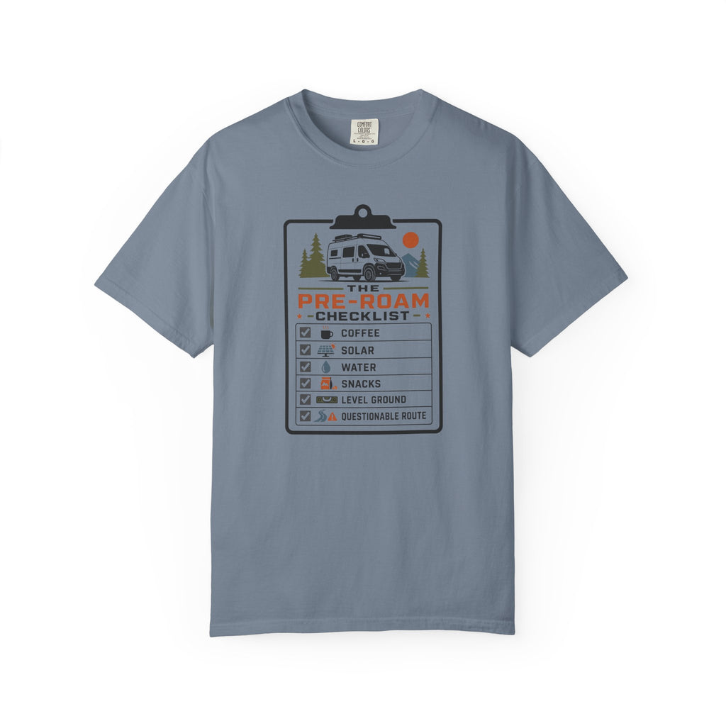The Pre Roam Checklist - T-Shirt