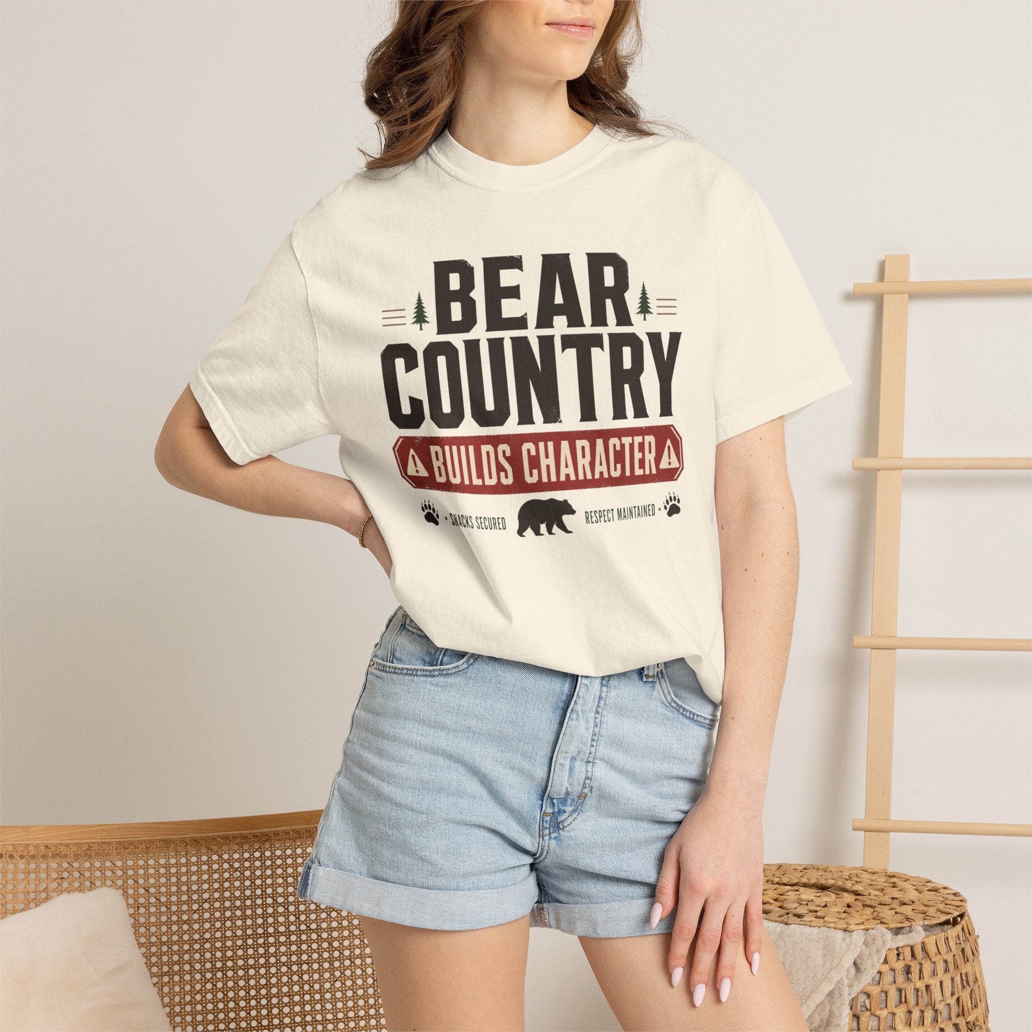 Bear Country Builds Character - T-Shirt